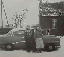 Eilert Krte mit einem Opel Capitn (ca. 1956)